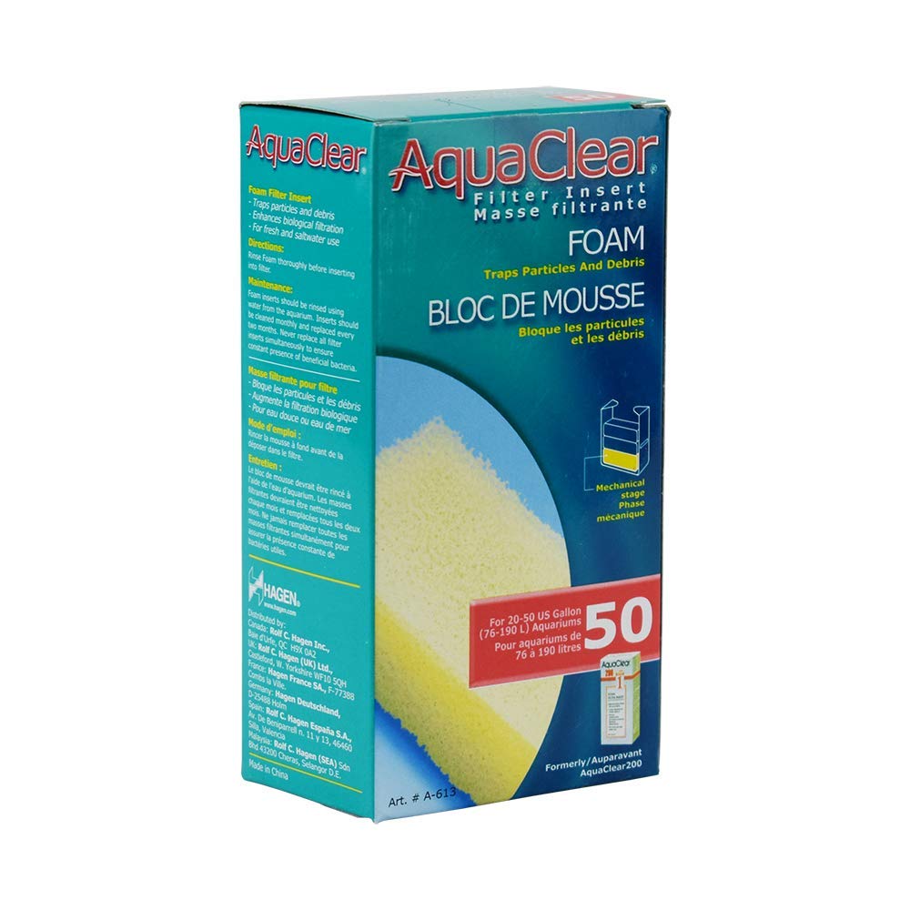 Aqua Clear AquaClear 50 Foam Filter Insert, Aquarium Filter Replacement Media, A613 - Image 5