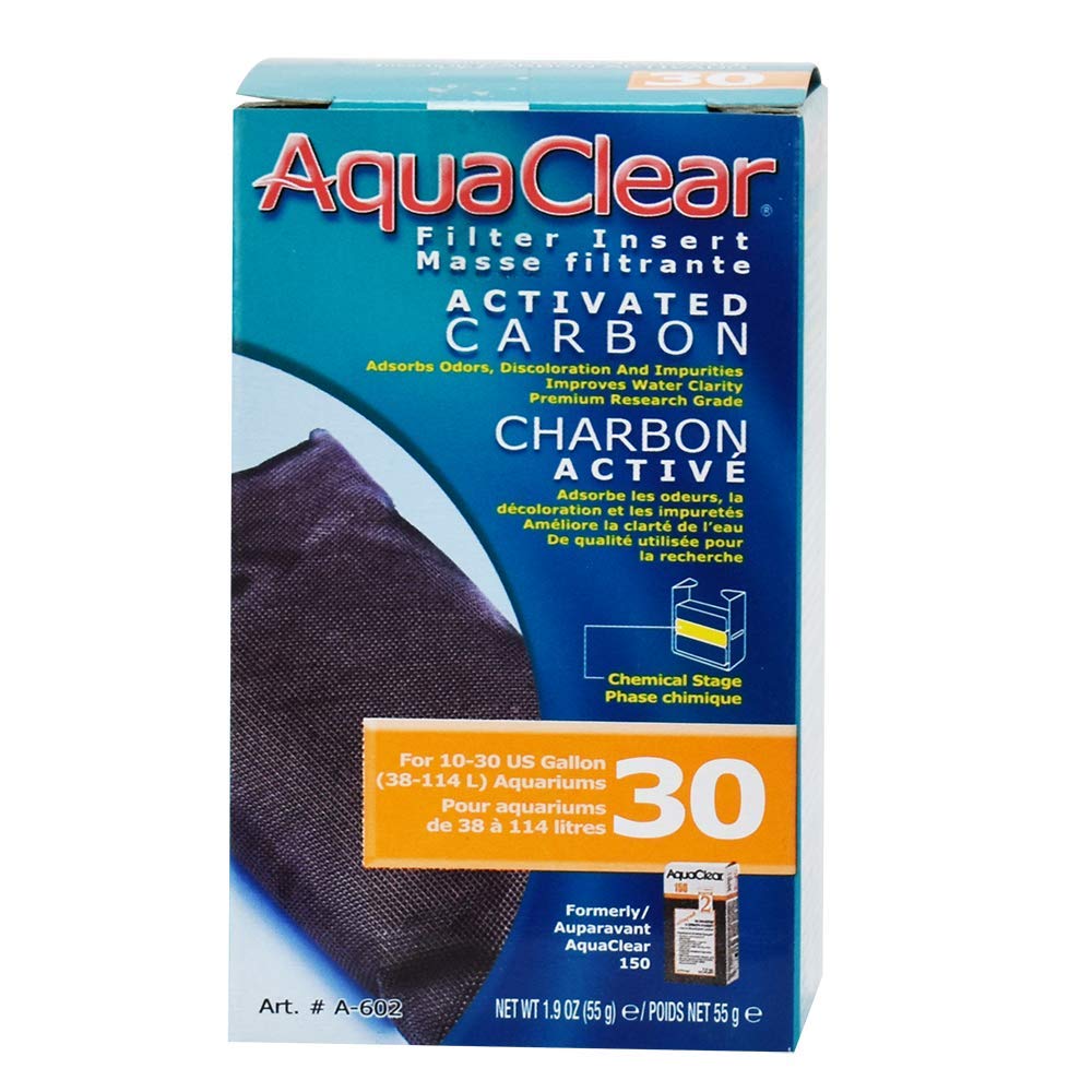 AquaClear 30 Activated Carbon Insert, Aquarium Filter Replacement Media, A602 - Image 3