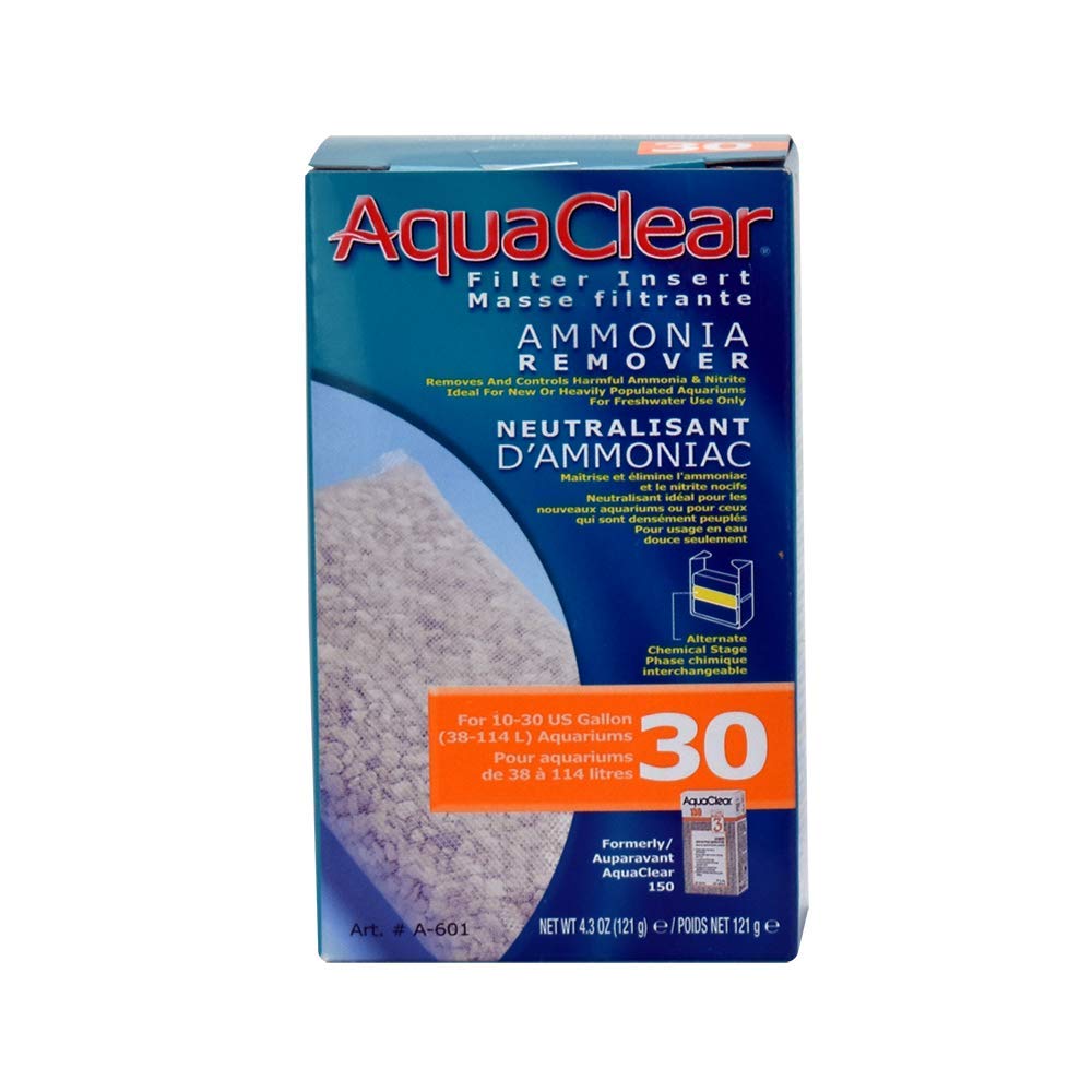 AquaClear 30 Ammonia Remover Inserts, Aquarium Filter Replacement Media, A601, white, 4 oz - Image 3