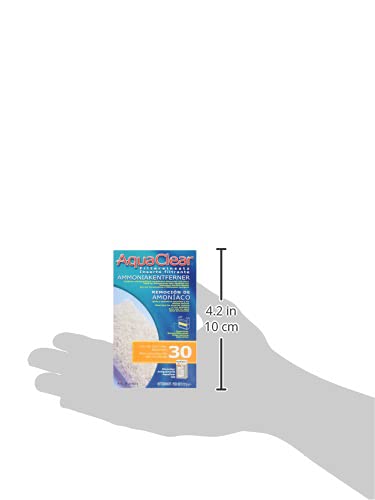 AquaClear 30 Ammonia Remover Inserts, Aquarium Filter Replacement Media, A601, white, 4 oz - Image 5